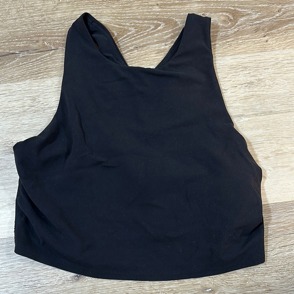 Black Crop Top